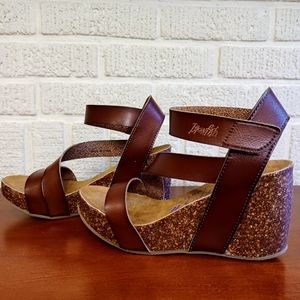Blowfish Hapuku Cork Wedge Sandals
